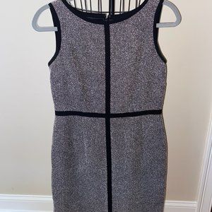 Black and Grey Pencil Dress